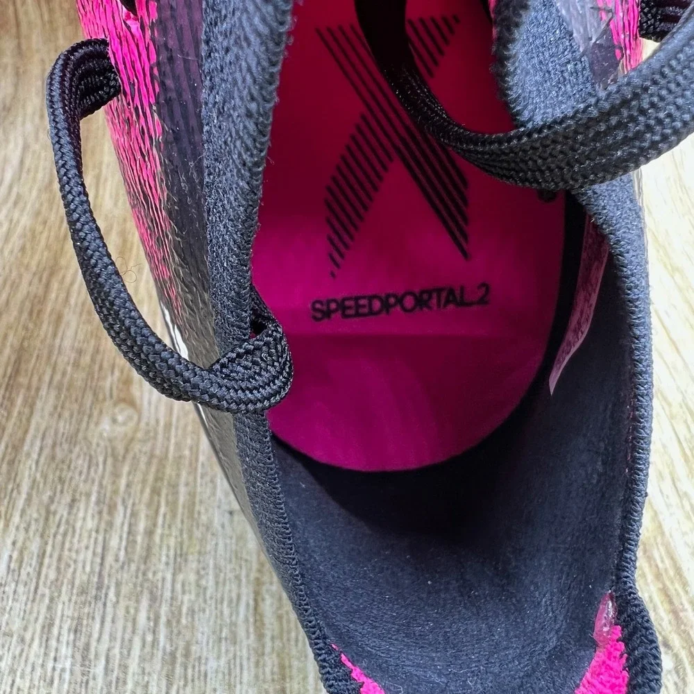 Adidas‎ X Speedportal.2 FG Men's 6.5 Women's 7.5 Pink Black Soccer Cleats GV9563